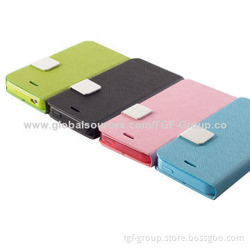 Colorful Leather Cases for iPhone, Ultra-slim with Top Quality Microfiber Inside